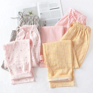 Drawstring-waist Lounge Pants