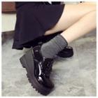 Platform Wedge Lace Ups