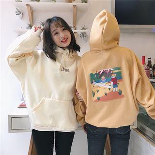 Print Patch Hoodie