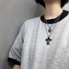 Stainless Steel Cross Pendant Necklace (various Designs)