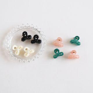2 Pair Set: Acrylic Hair Clamp