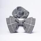 Houndstooth Bow Tie / Pocket Square