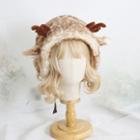 Deer Chenille Trapper Hat