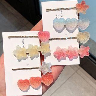 Star / Heart Hair Pin