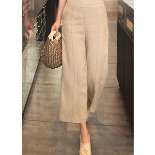 Cropped Linen Dress Pants (s/m/l)