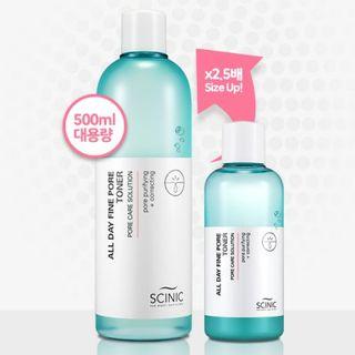 Scinic - All Day Fine Pore Toner 500ml