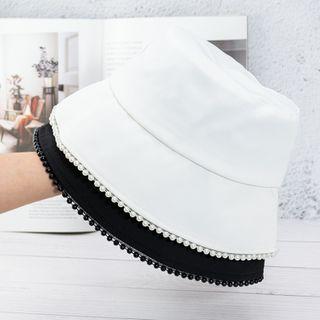 Faux Pearl / Bead Bucket Hat
