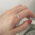 925 Sterling Silver Open Ring E344 - With Box - Ring - Twill - One Size