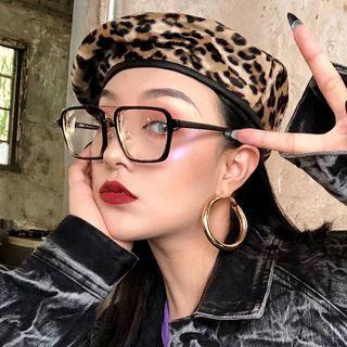 Double Bridge Oversized Sunglasses / Glasses