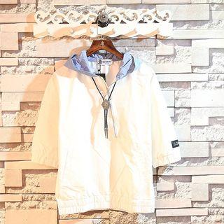 Elbow Sleeve Half-zip Windbreaker
