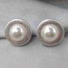 Faux Pearl Earring 1 Pair - Faux Pearl - White - One Size