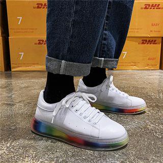 Rainbow Sole Sneakers