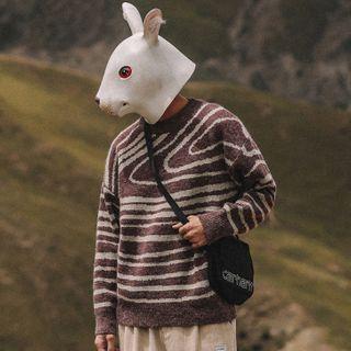 Marble Print Sweater