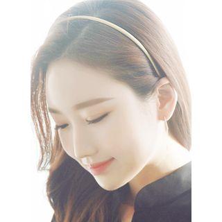 Faux-leather Headband