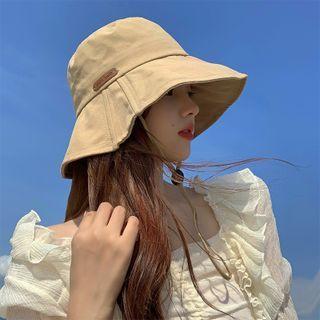 Plain Slit Bucket Hat