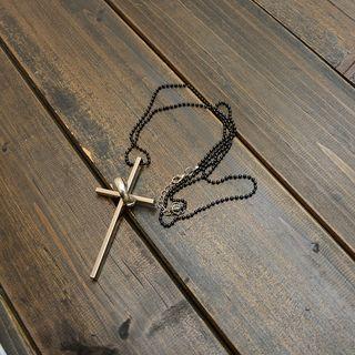 Cross Necklace / Feather Necklace