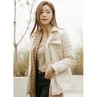 Flap Belted Quilted Jacket