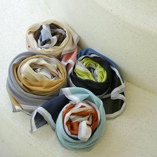 Color-block Lightweight Scarf