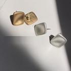 Matte Metallic Ear Stud