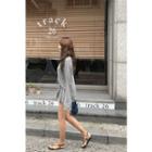 Set: Long-sleeve T-shirt + Flared Shorts