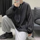 Pinstripe Oversize Sweater
