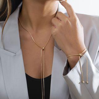 Alloy Pendant Necklace / Bracelet / Anklet