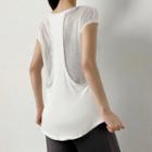 Quick-dry Mesh-panel Sports T-shirt