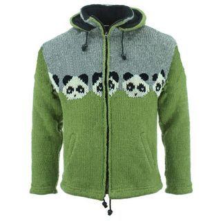 Long Sleeve Printed Zip-up Knit Jacket