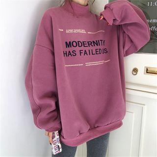 Semi High-neck Sweatshirt