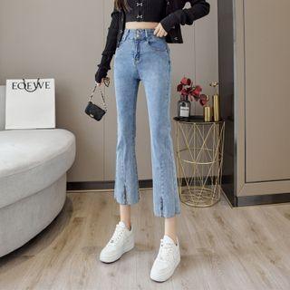 Crop Flared Jeans (various Designs)