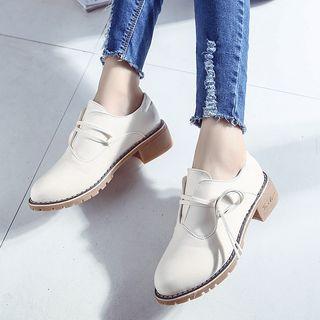 Low-heel Bow-knot Shoes