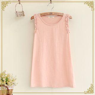 Ruffle Trim Tank Top