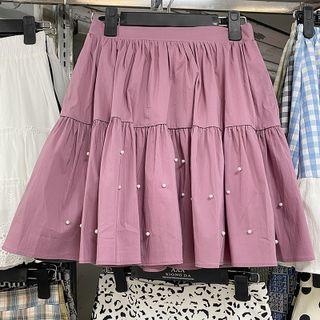Beaded Mini Skirt