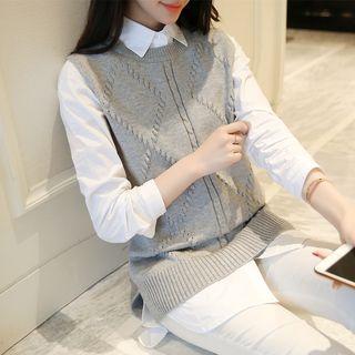 Diamond Sweater Vest