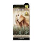 The Saem - Silk Hair Glam Color Cream (#10l Gold Milk Blonde)