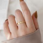 Wave Alloy Ring