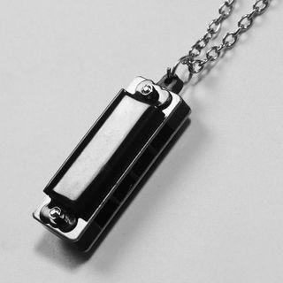 Harmonica Pendant Necklace