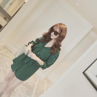 Tab-sleeve Shirtdress