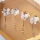 Resin Petal Dangle Earring