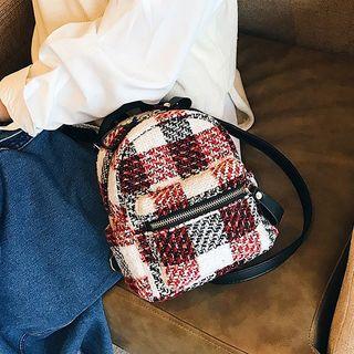 Tweed Mini Backpack