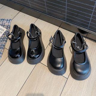 Platform Chained Mary Jane Shoes