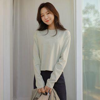 Basic Long-sleeve Stripe T-shirt