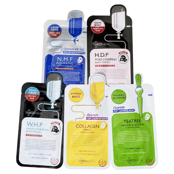 Mediheal - 5-piece Variety Mask Pack Set 5 Pcs