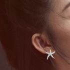 Starfish Rhinestone Earrings
