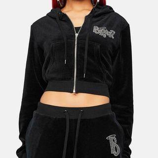 Lettering Hooded Jacket / Sweatpants