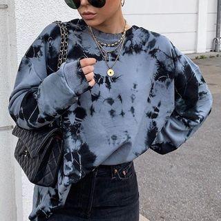 Irregular Tie-dye Sweatshirt