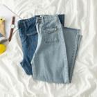 Pocket-front Straight-leg Jeans