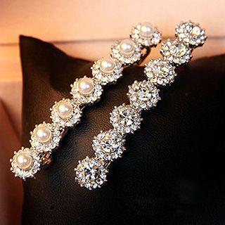 Rhinestone Hair Barrette