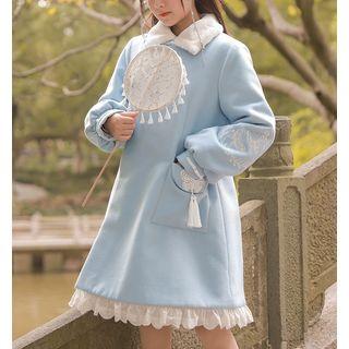 Collar Woolen Coat