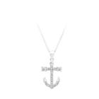925 Sterling Silver Twelve Constellations Of Sagittarius Pendant With White Cubic Zircon And Necklace